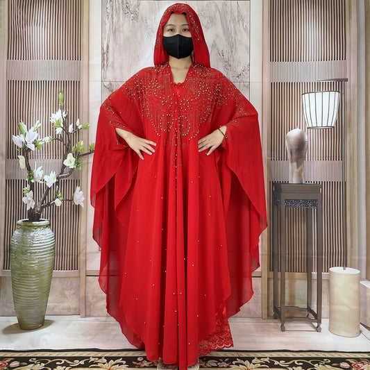 Abaya Capuche Dubai Une pièce 7 Taille unique chez Abaya ma boutique