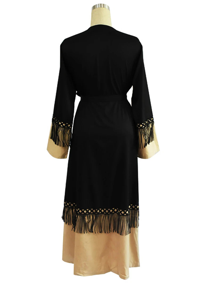 Abaya Noir Fermeture Eclair chez Abaya ma boutique