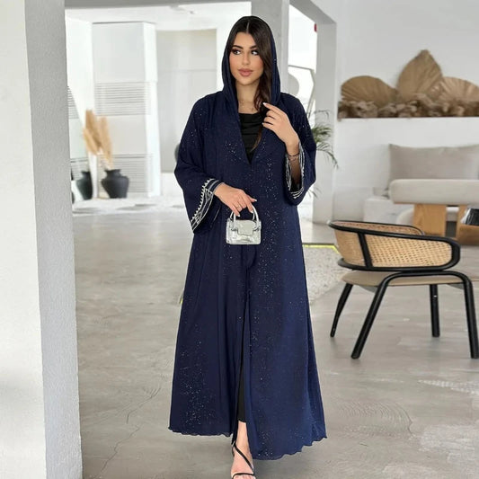 Abaya Bleu Nuit chez Abaya ma boutique