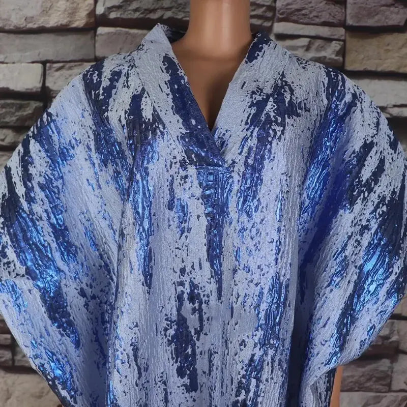 Abaya Africaine avec Foulard chez Abaya ma boutique