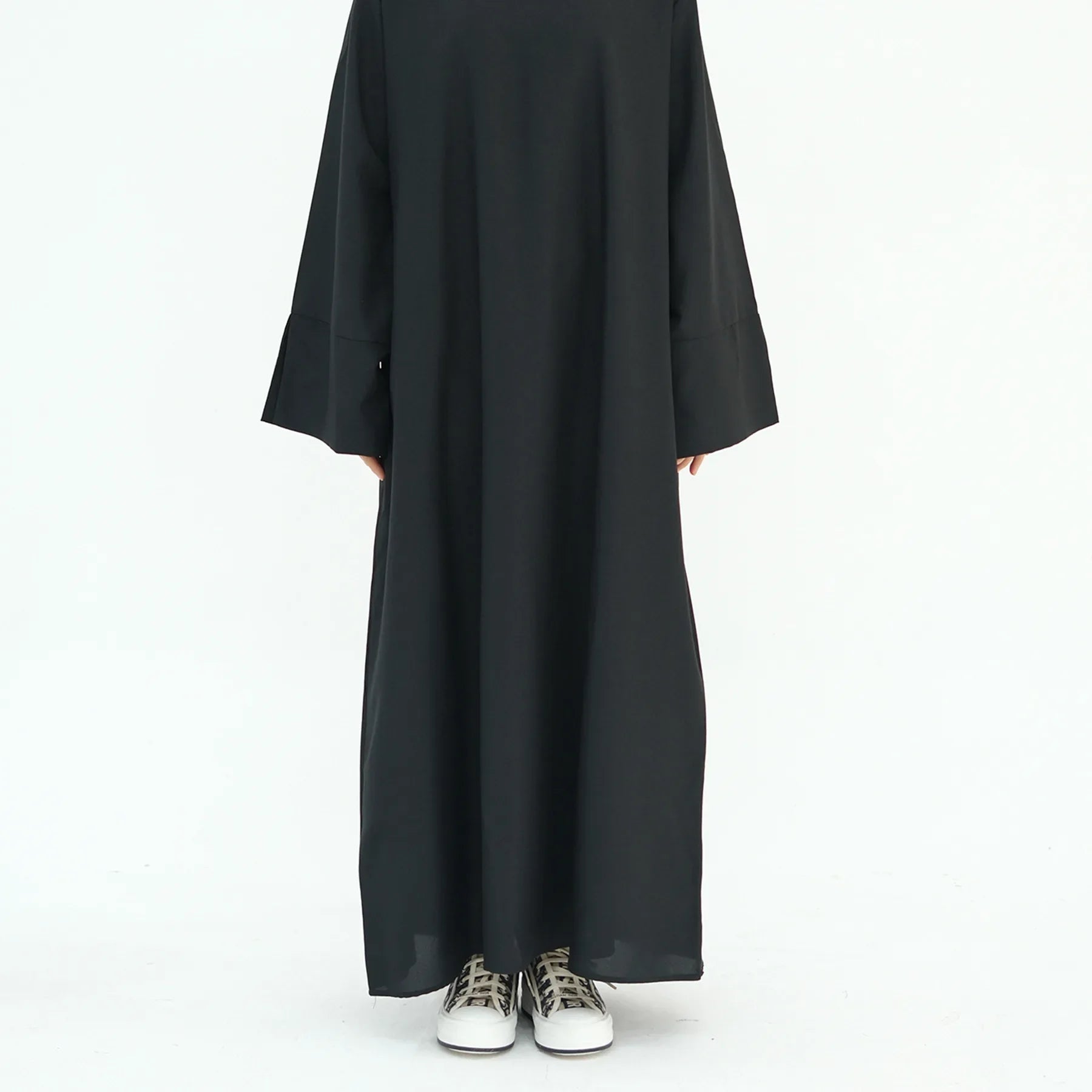 Abaya Lin Noir chez Abaya ma boutique