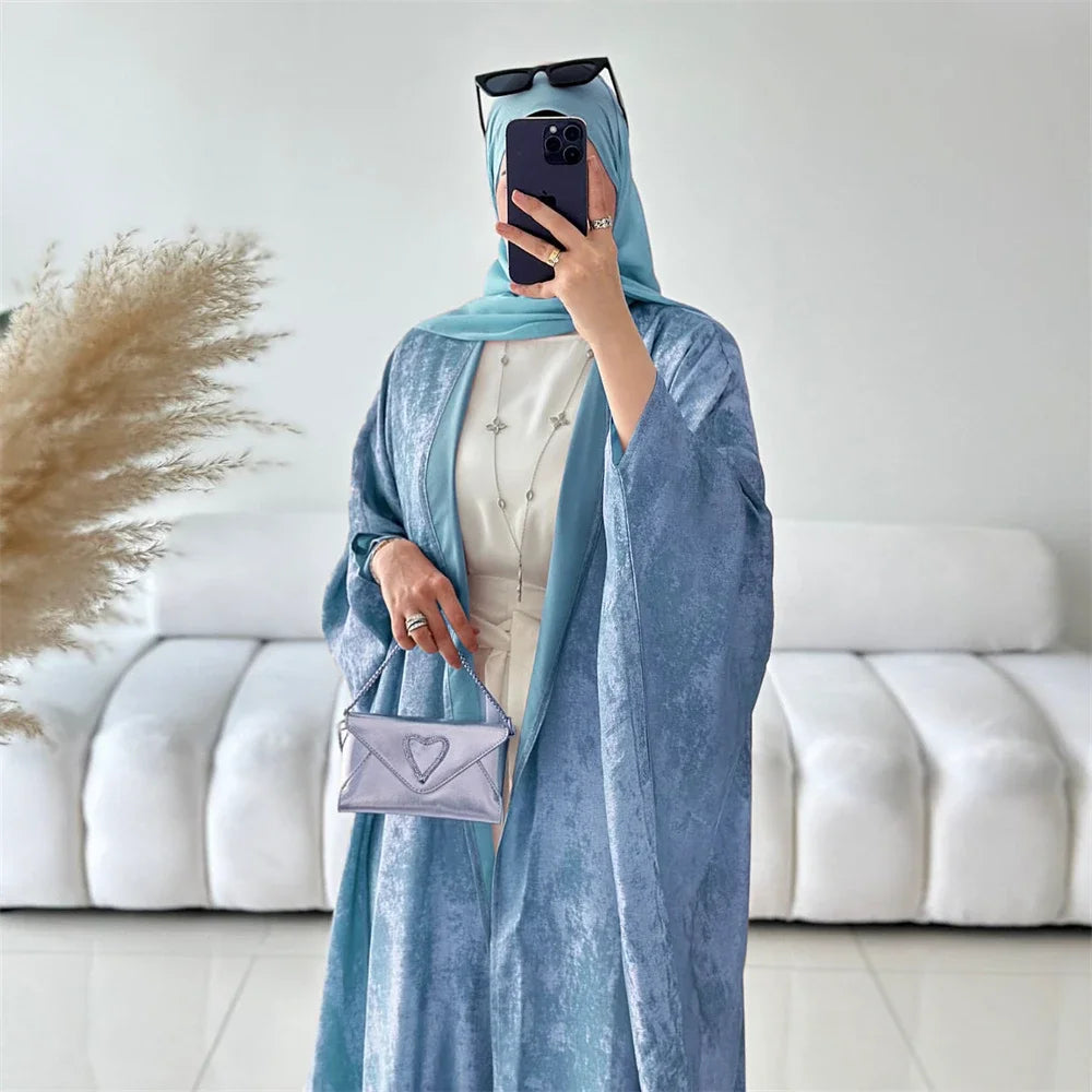 Abayas Paris Bleu Ciel chez Abaya ma boutique