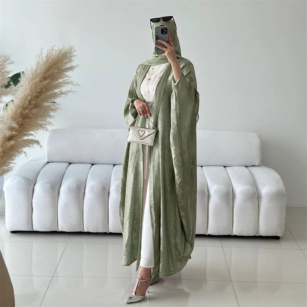 Abayas Paris Vert Clair chez Abaya ma boutique