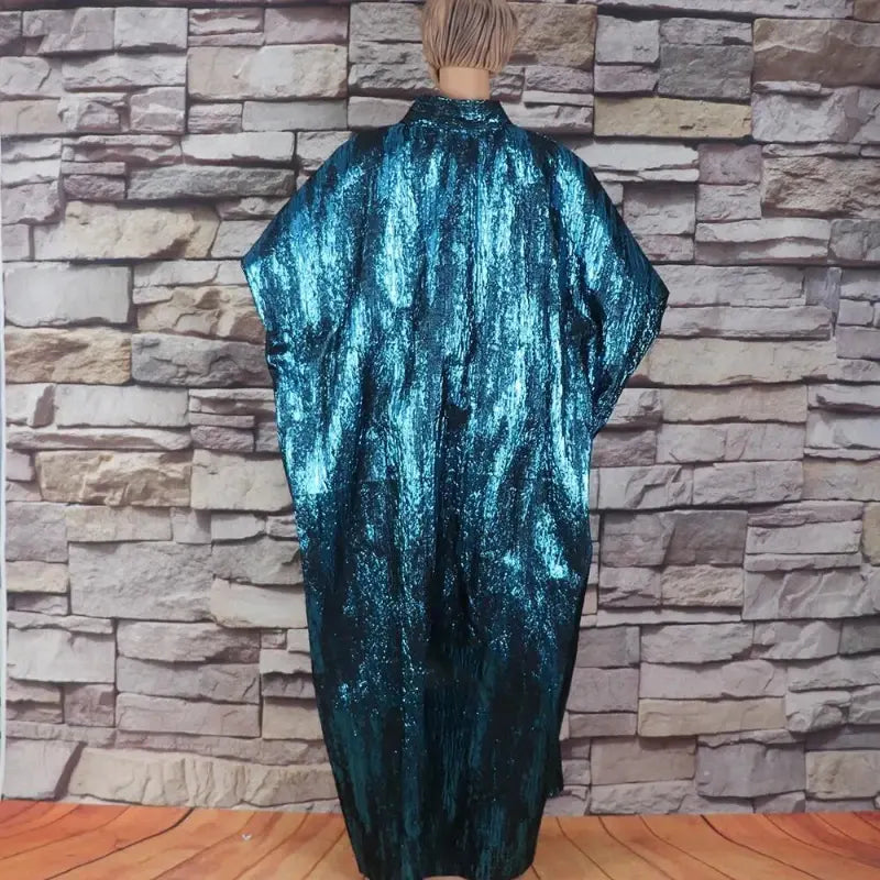 Abaya Africaine avec Foulard chez Abaya ma boutique