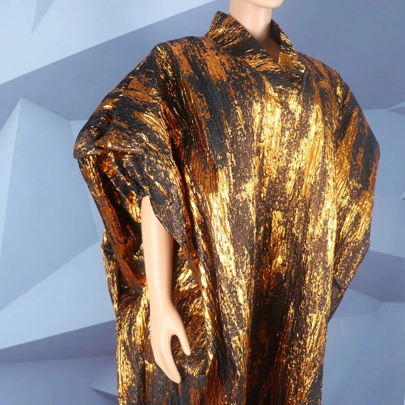 Abaya Africaine avec Foulard chez Abaya ma boutique