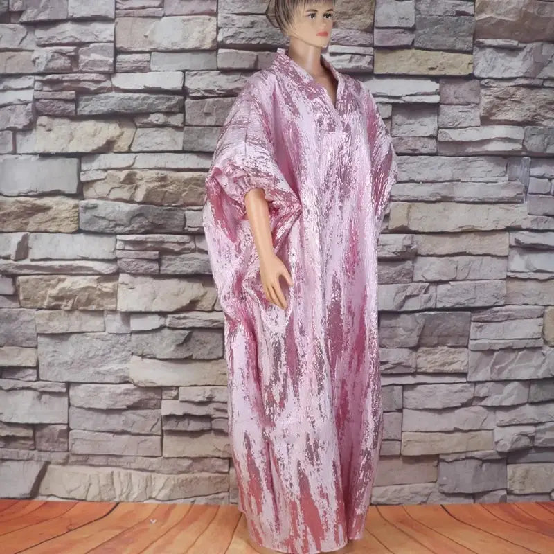 Abaya Africaine avec Foulard chez Abaya ma boutique