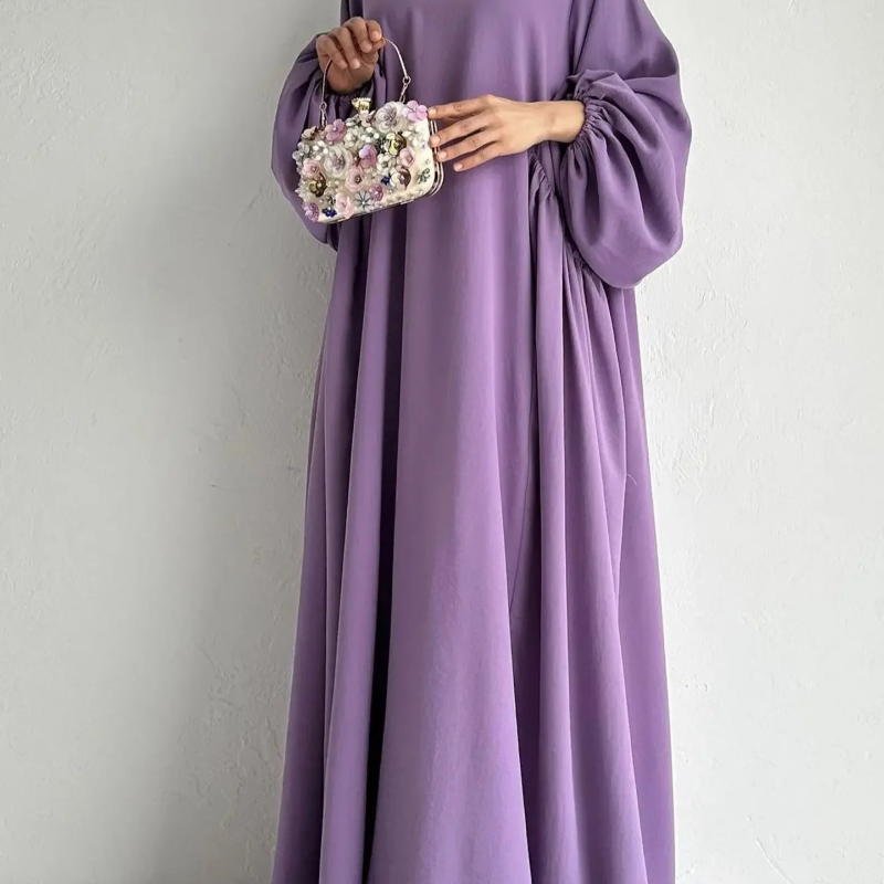 Abaya Violet chez Abaya ma boutique