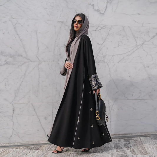 Abaya Aid Pour Femme Noir Taille Unique chez Abaya ma boutique