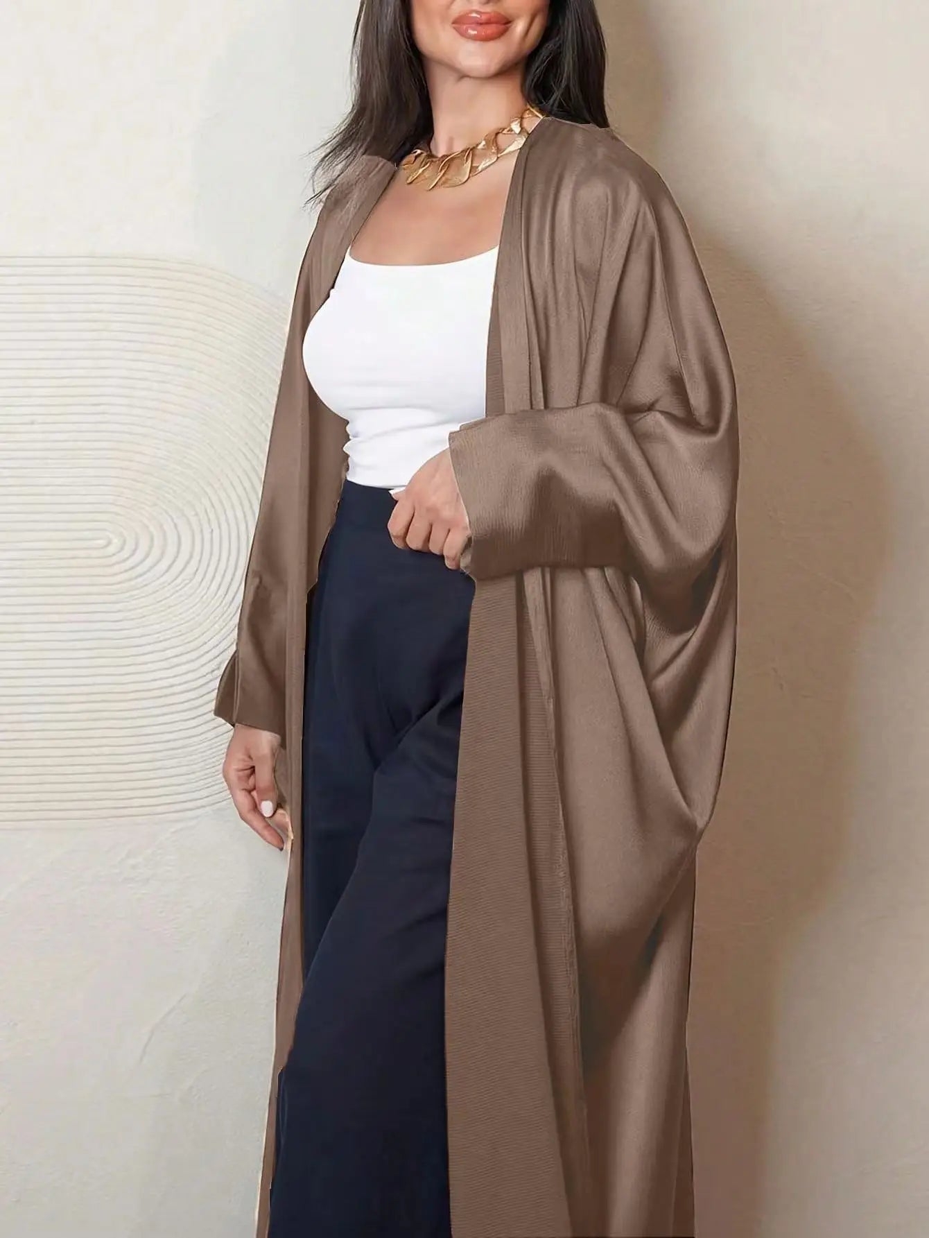 Abaya Marron chez Abaya ma boutique