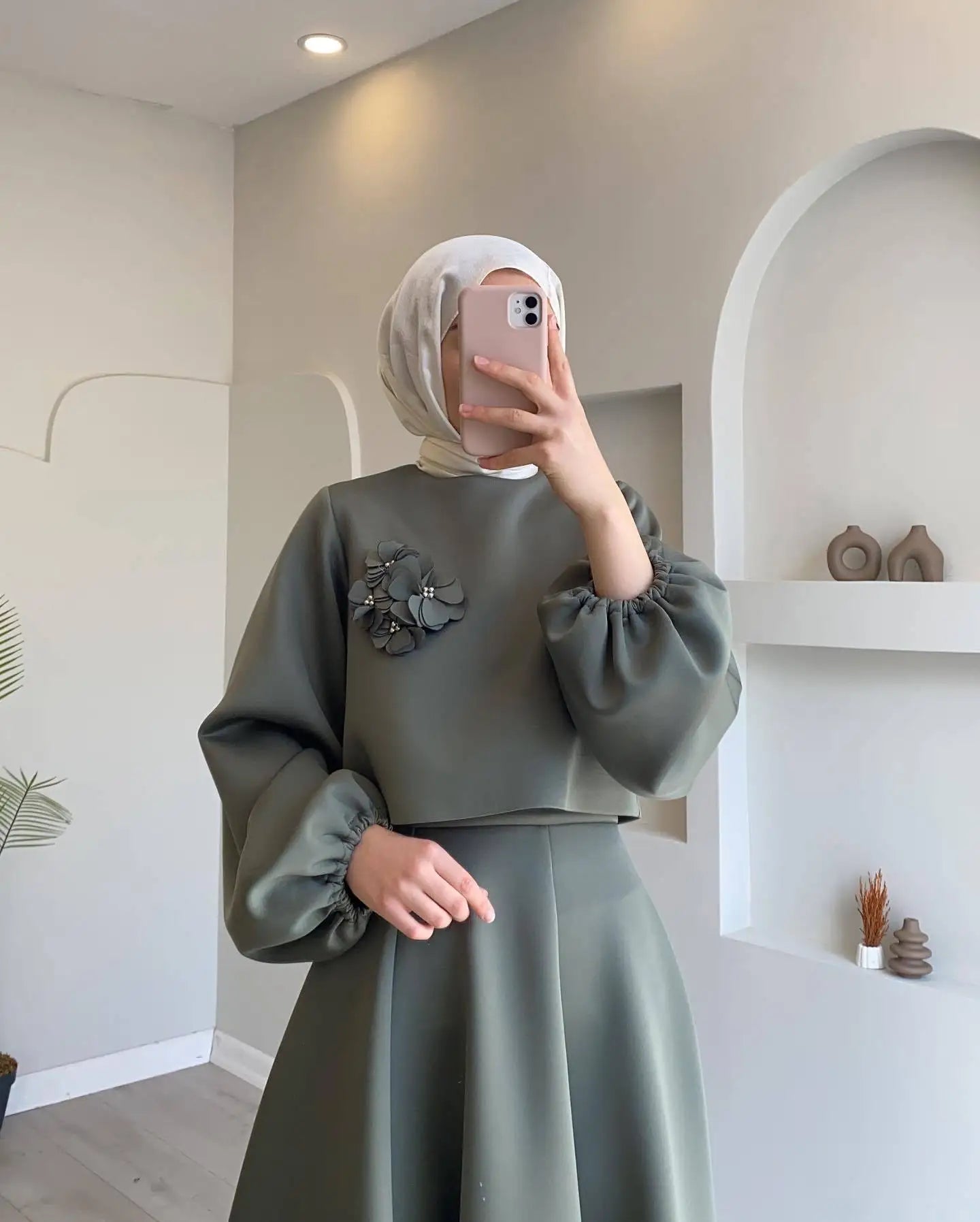 Abaya Crop Top chez Abaya ma boutique