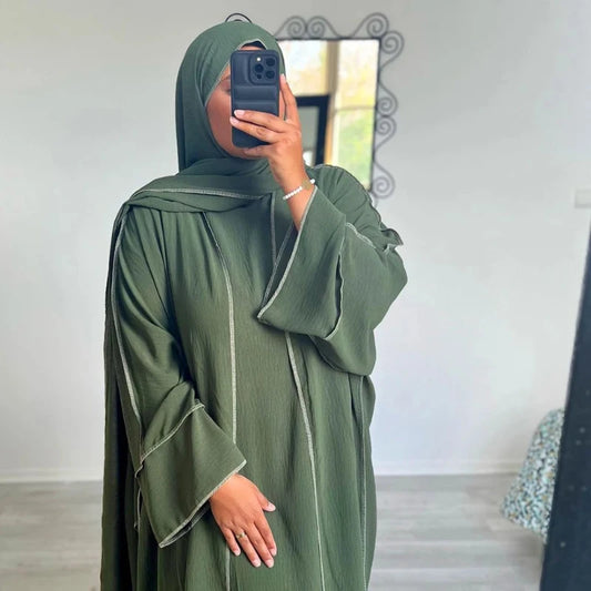 Abaya 3 Pieces chez Abaya ma boutique
