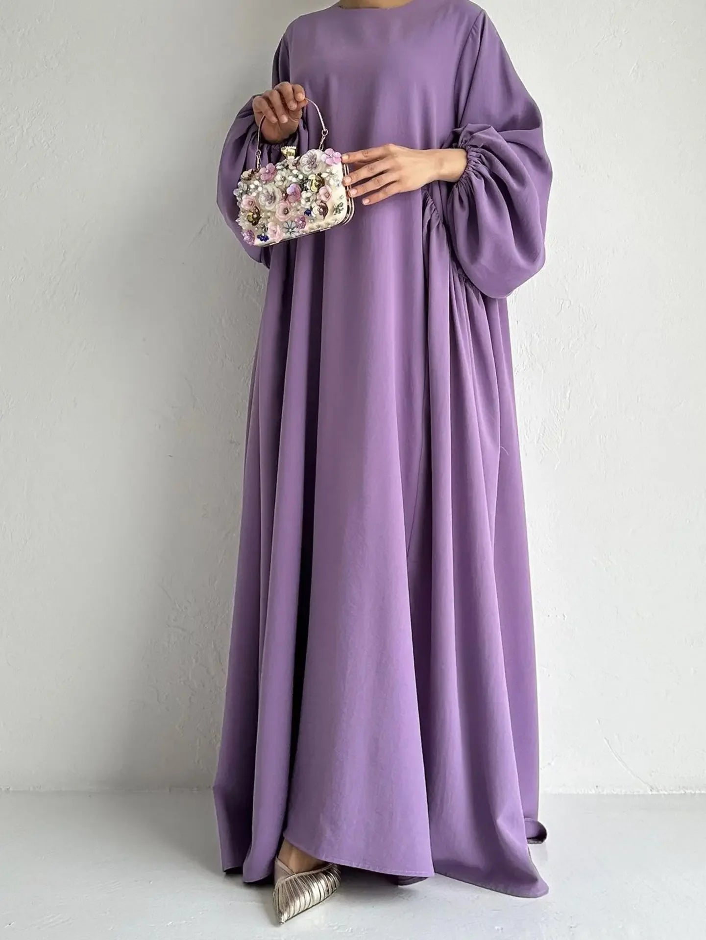 Abaya Violet Violet chez Abaya ma boutique