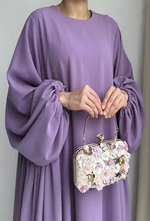 Abaya Violet - Vignette | abaya-femmes.com